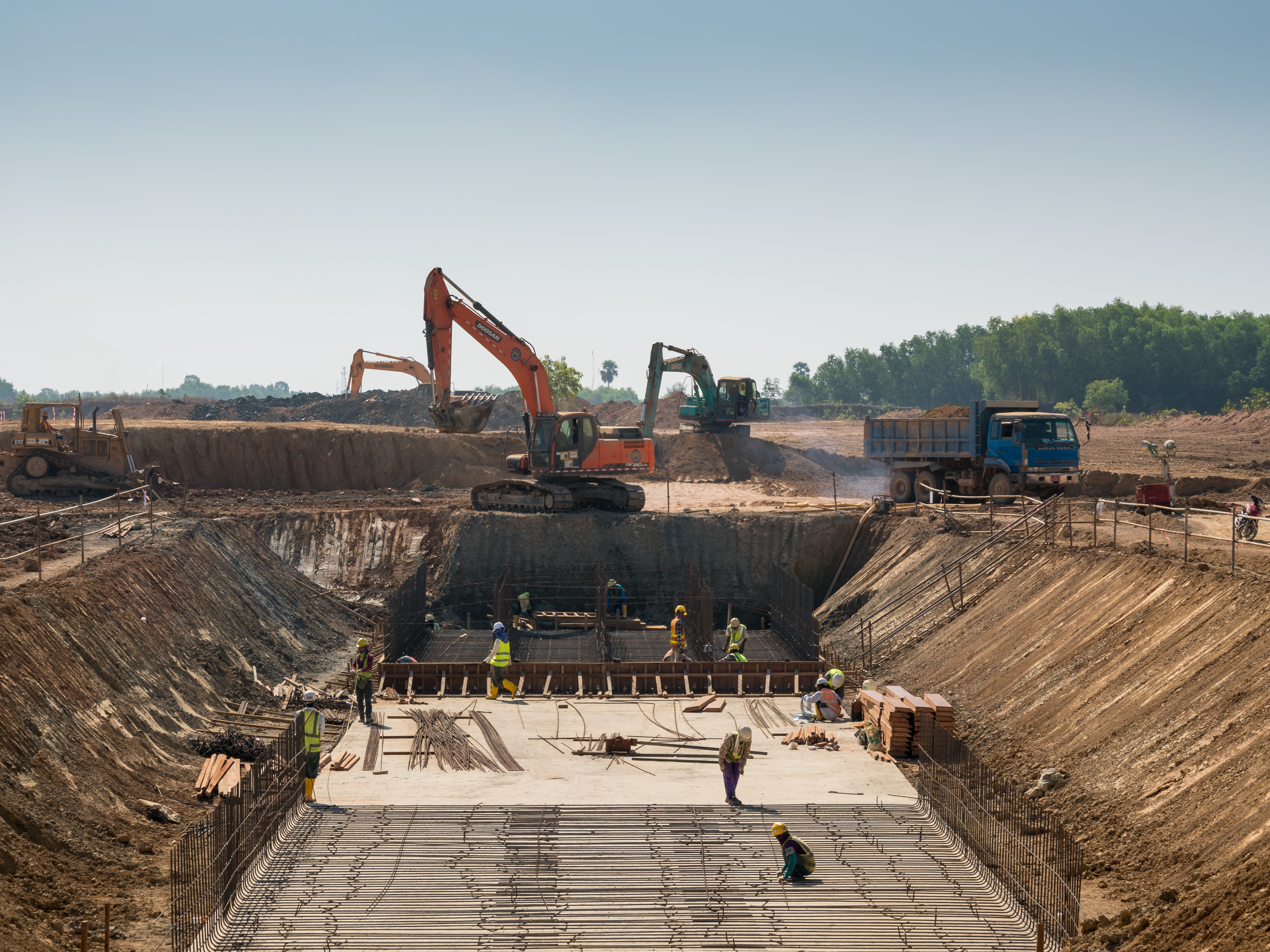Heavy Machine Foundations